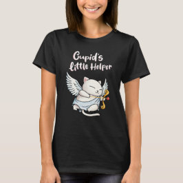 Cupids lilla Valentineser T Shirt