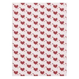 Cupids pilar i Hearts Tablecloth