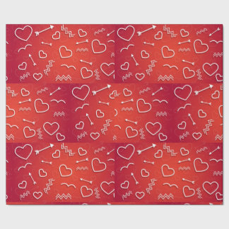 Cupid's Quiver: Abstract Geometric Love Pattern Presentpapper
