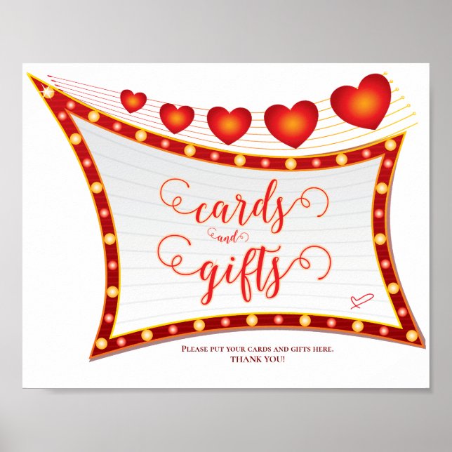 Cupid's Secret Valentine Baby Shower Cards & Gifts Poster (Framsidan)