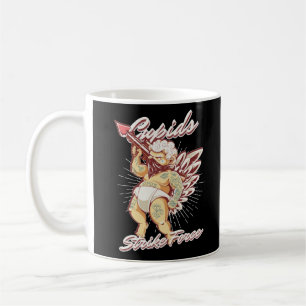 CUPIDS STREJKA FORCE lustig cupid valentines day Kaffemugg
