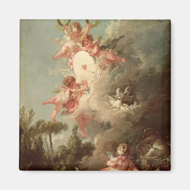 Cupid's Target, från Les Kärlek des Dieux Magnet (Framsidan)