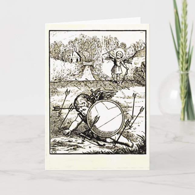 Cupids Triumph Helgkort (Framsida)