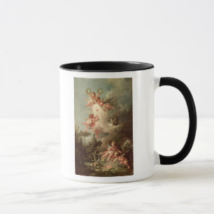 Cupid'sen uppsätta som mål, från 'Les amourdes Mugg