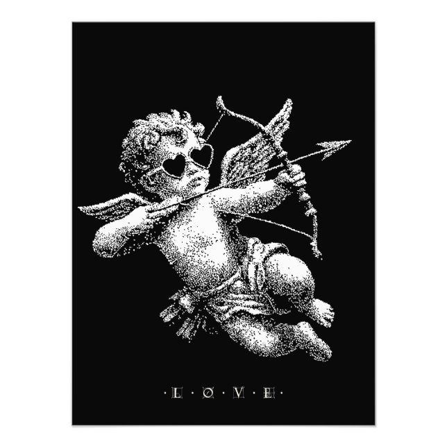 Cupir of Love Foam Core Board Fototryck (Framsidan)