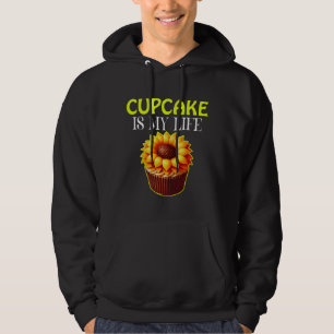 cupkaka är mitt liv hoodie