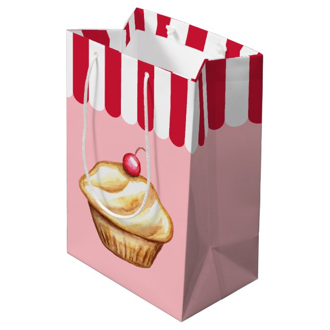 Cupkaka Bakery Birthday Gift Bag (Baksidan Vinklad)