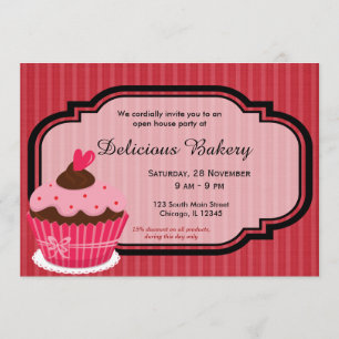Cupkaka Bakery Inbjudningar