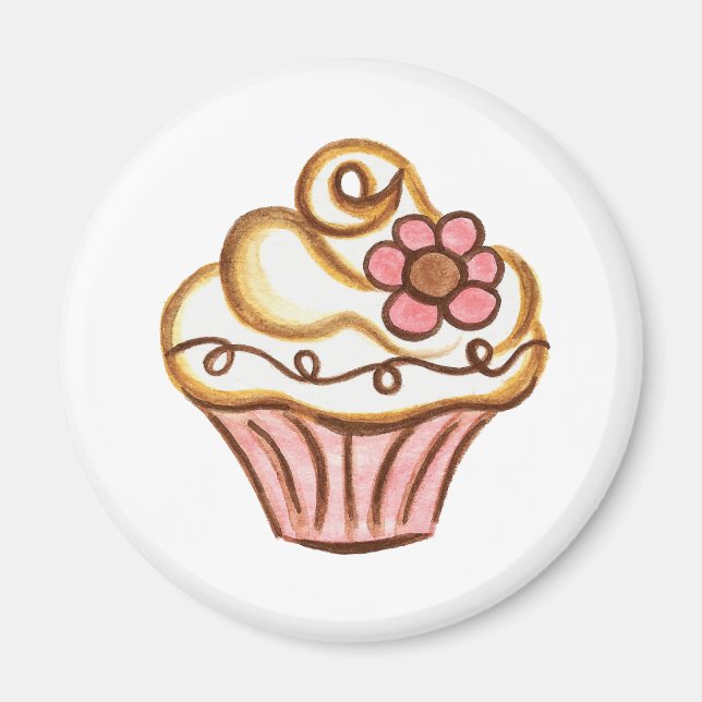 Cupkaka Bakery Kitchen Magnet (Framsidan)
