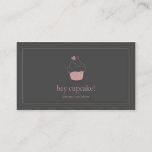 Cupkaka Bakery Ro Modern Guld Visitkort