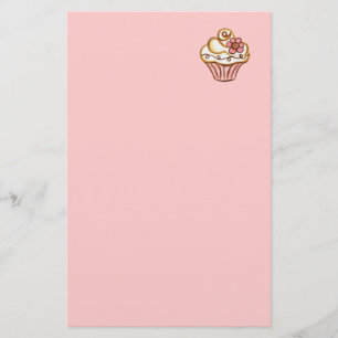 Cupkaka Bakery Stationery Brevpapper