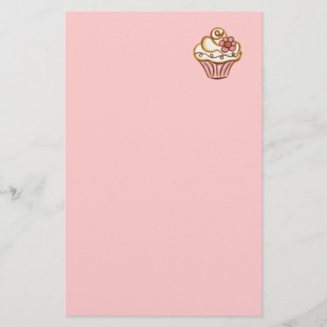 Cupkaka Bakery Stationery Brevpapper (Framsida)