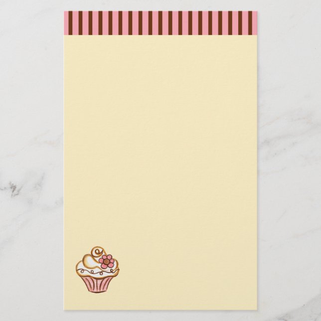 Cupkaka Bakery Stationery Brevpapper (Framsida)