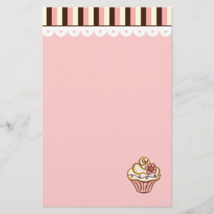 Cupkaka Bakery Stationery Brevpapper