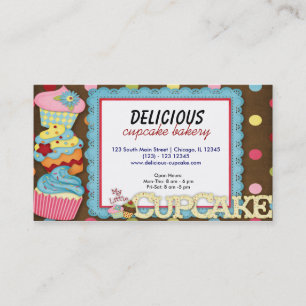 Cupkaka Bakery Visitkort