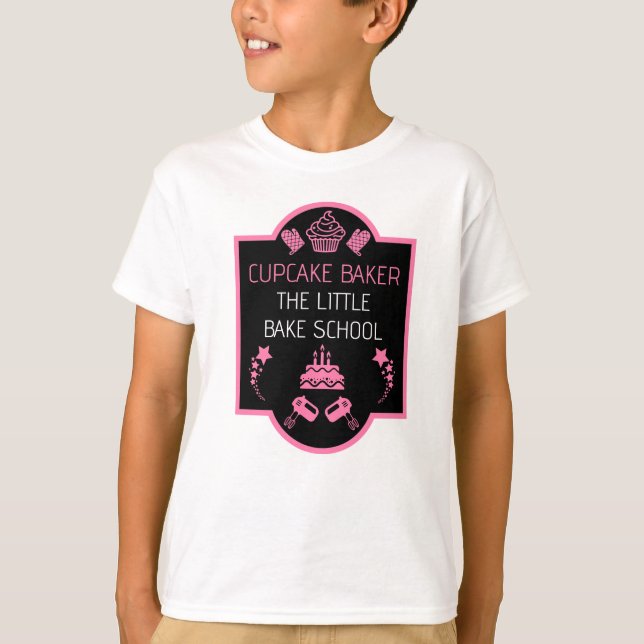 Cupkaka Baking Course T Shirt (Framsida)