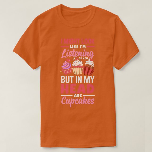 Cupkaka Baking Cute Bake Älskare T Shirt (Design framsida)