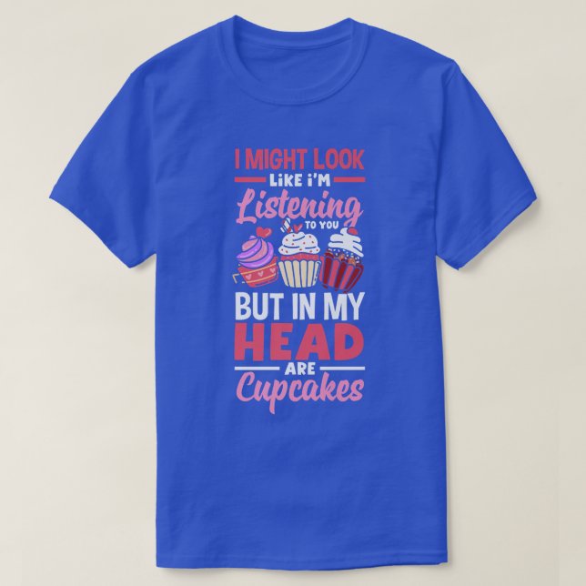 Cupkaka Baking Cute Bake Älskare T Shirt (Design framsida)