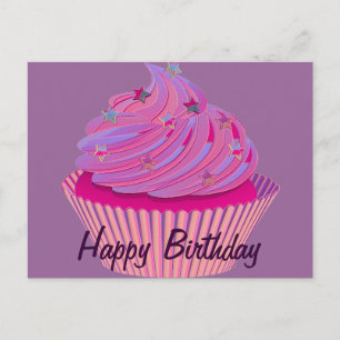 Cupkaka Birthday Vykort