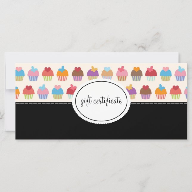 Cupkaka Boutique Stil Gift-certifikat (Framsida)
