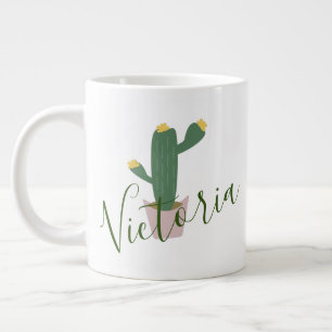 Cupkaka Cactus Namn Giant Coffee Mugg Jumbo Mugg