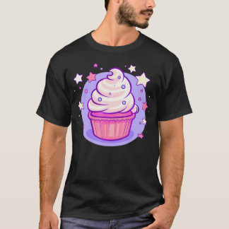 Cupkaka Cute Pastel Kawaii Celestial Stars Baking T Shirt