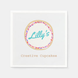 Cupkaka eller Cookie Decorator Pappersservett