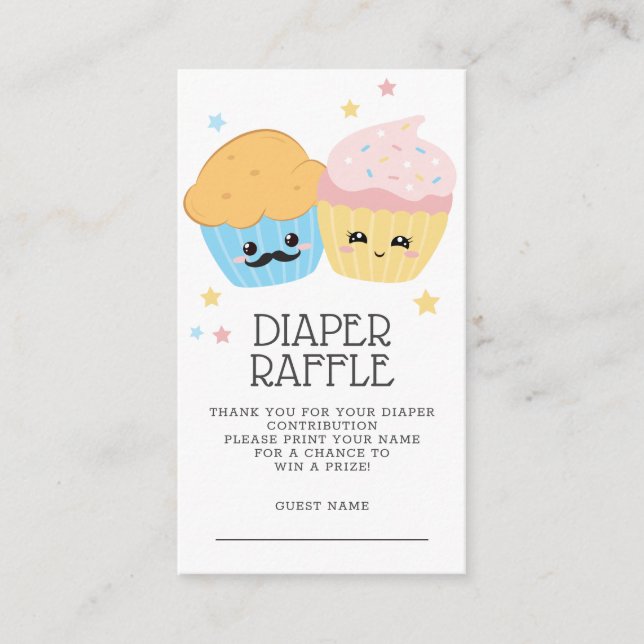 Cupkaka eller Stud Muffin Tilläggskort (Framsida)