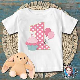 Cupkaka Första födelsedag T Shirt