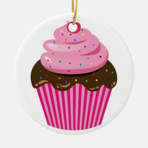 Cupkaka Julgransprydnad Keramik