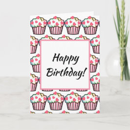Cupkaka Kärlek Birthday Helgkort
