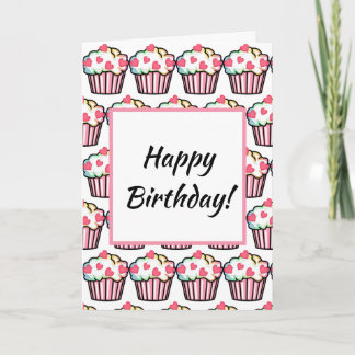 Cupkaka Kärlek Birthday Helgkort
