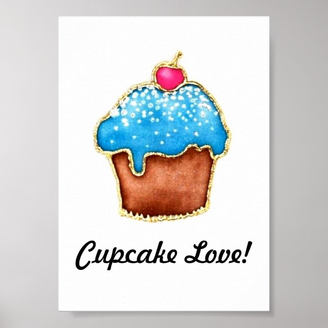 Cupkaka Kärlek Poster (Framsidan)