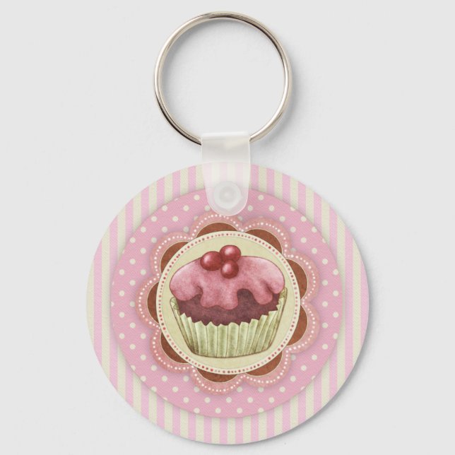 Cupkaka Keychain Nyckelring (Framsida)
