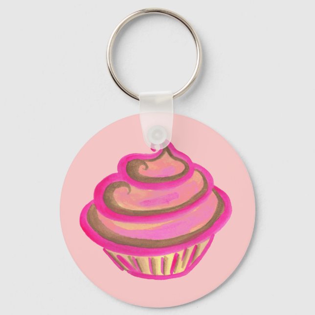 Cupkaka Keychain Nyckelring (Framsida)