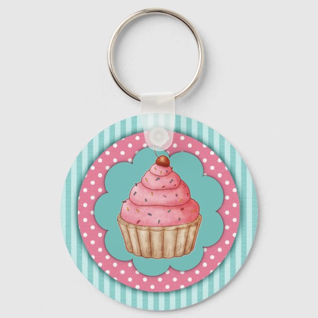 Cupkaka Keychain Nyckelring (Framsida)