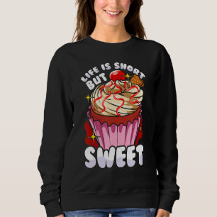 Cupkaka Kort men Sweet Sprinkles Cake Dessert T Shirt