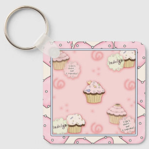 Cupkaka Motto Keychain Nyckelring
