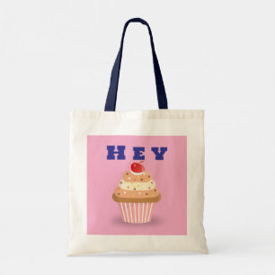 Cupkaka och Bake it Til you make it to bag Tygkasse