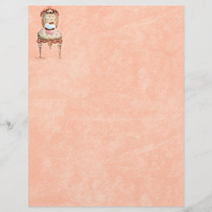 Cupkaka och vintage Stil Stationery