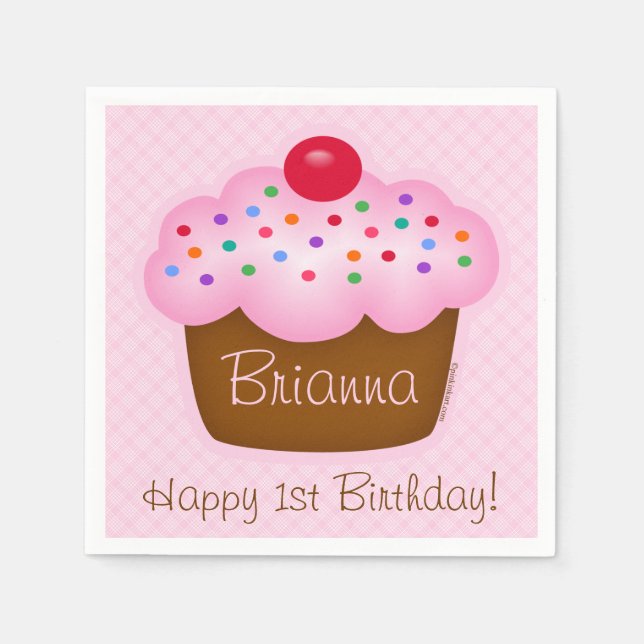 Cupkaka Pappersservett (Framsidan)