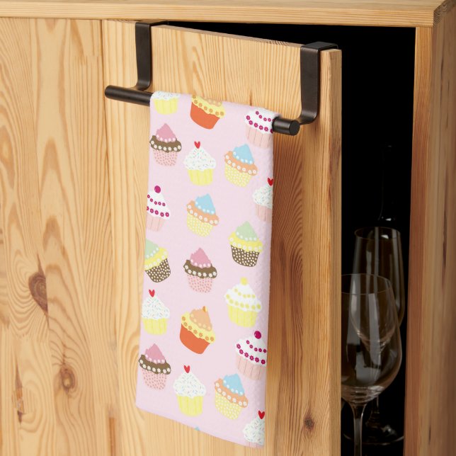 Cupkaka Party Kitchen Towel Kökshandduk (Thirds Fold)