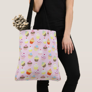 Cupkaka Party Tote Bag Tygkasse