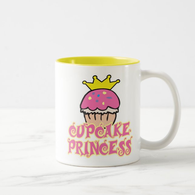 Cupkaka Princess Två-Tonad Mugg (Höger)