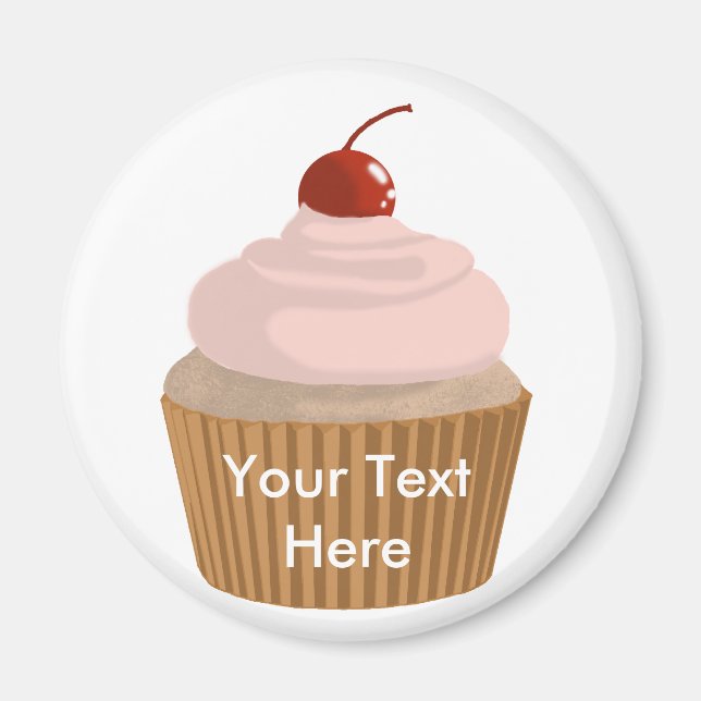 Cupkaka-Rosa och Brown Magnet (Framsidan)