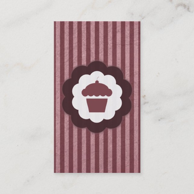 cupkaka-vintage visitkort (Framsida)
