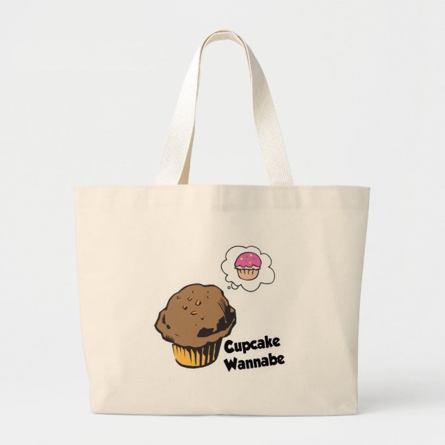 Cupkaka Wannabe Muffin Jumbo Tygkasse (Framsidan)