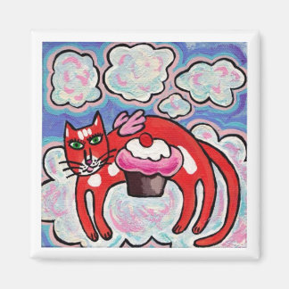 Cupkakor Clouds Angel Magnet