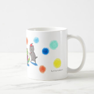 Cupkakor Katt med din favoritdryck Kopp