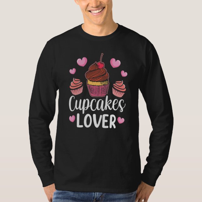 Cupkakor-Muffinsar - Eat Cute T Shirt (Framsida)